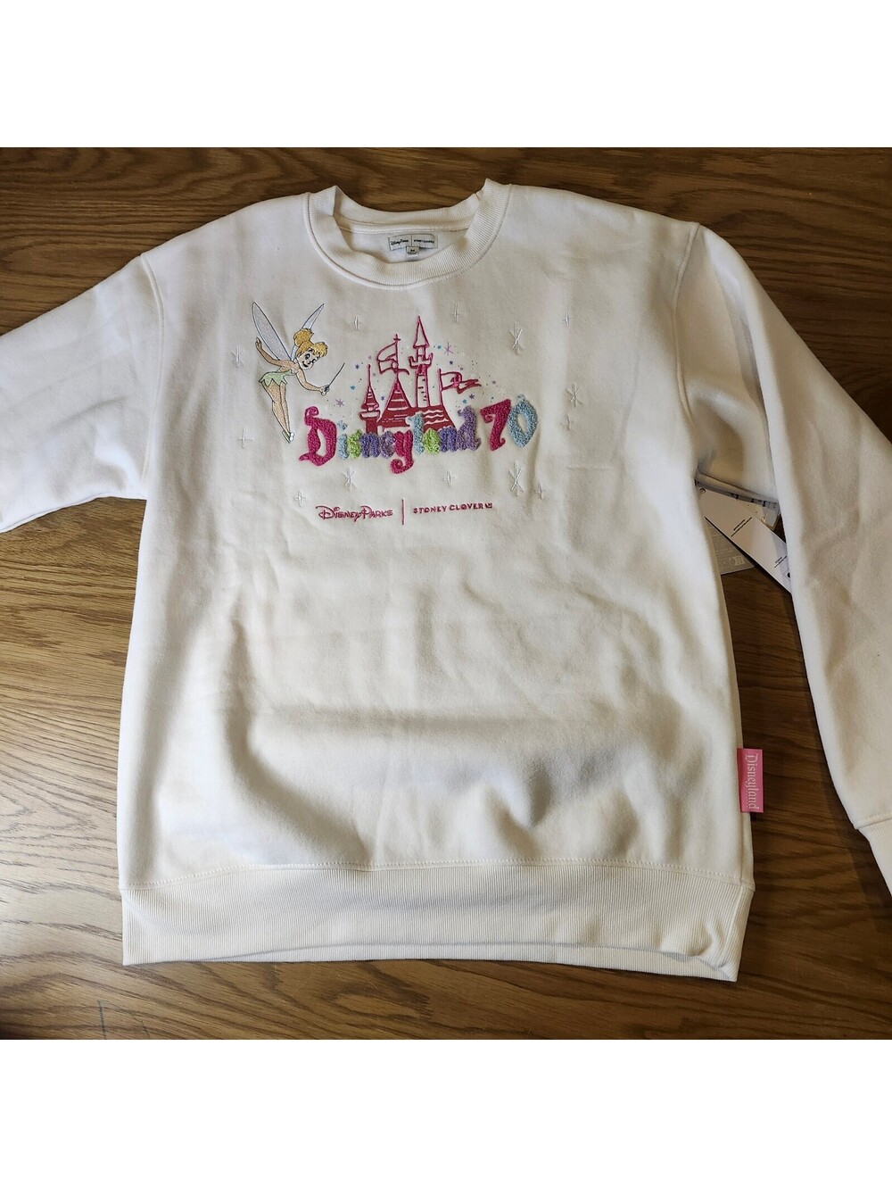 Disney Parks Stoney Clover Lane Disneyland 70 Sweatshirt Size Medium